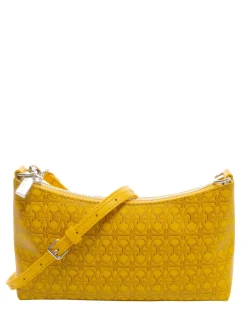 AURA COATED MONOGRAM Mini Bag a tracolla