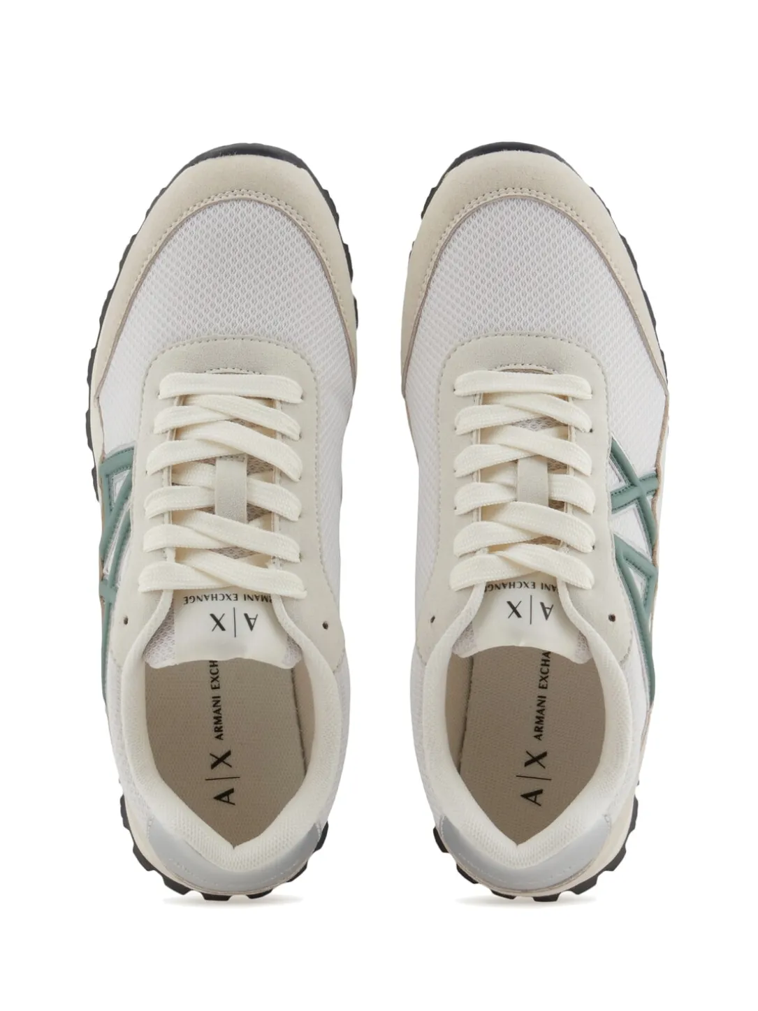 A|X Sneakers mesh con logo a contrasto