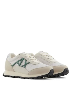 A|X Sneakers mesh con logo a contrasto