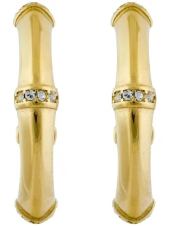 BAMBOO Orecchini yellow gold
