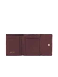 BASIC Portafoglio piccolo in pelle con patta