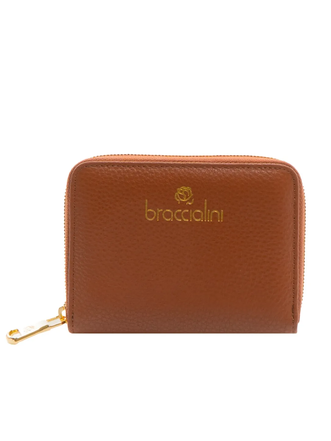 BASIC Portafoglio piccolo zip around pelle