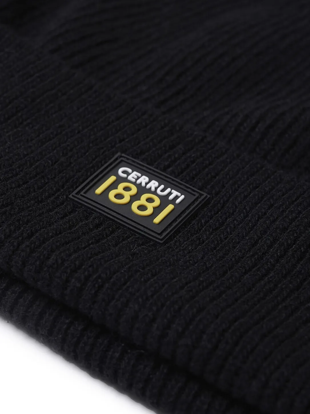 BEANIE Berretto a coste in misto lana