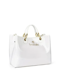 BETH JELLY Borsa a mano lucida con bustina