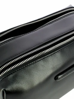 BLUE SQUARE Beauty Case in pelle