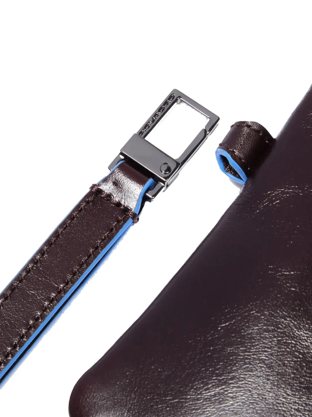 BLUE SQUARE Portacarte pochette uomo in pelle