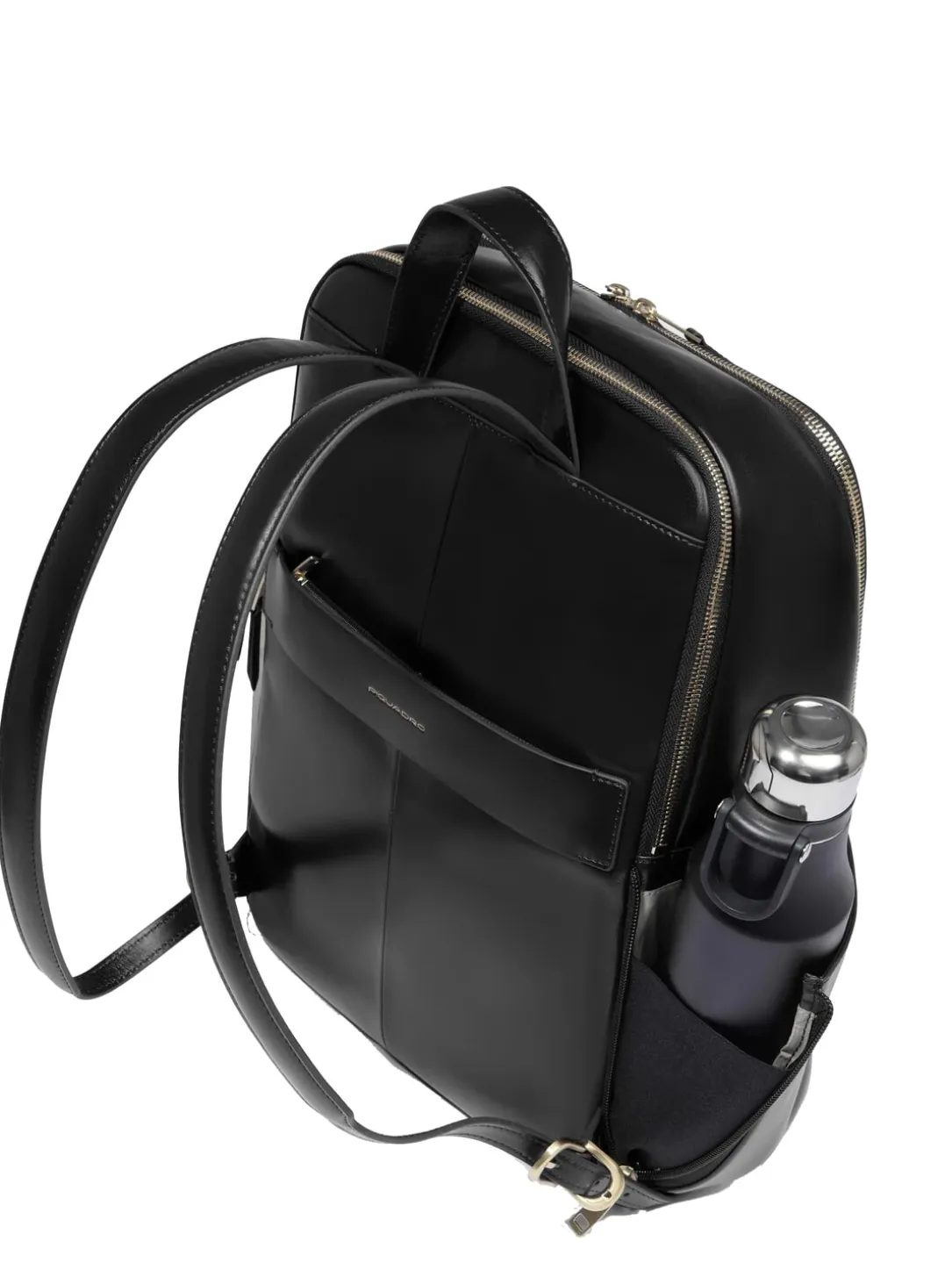 BLUE SQUARE Zaino porta PC 14", in pelle