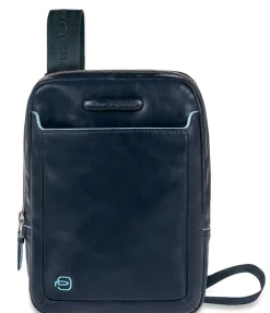 Borsello BLUE SQUARE, porta tablet, in pelle