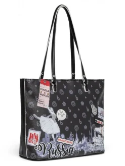 CARTOLINE Borsa shopping a spalla