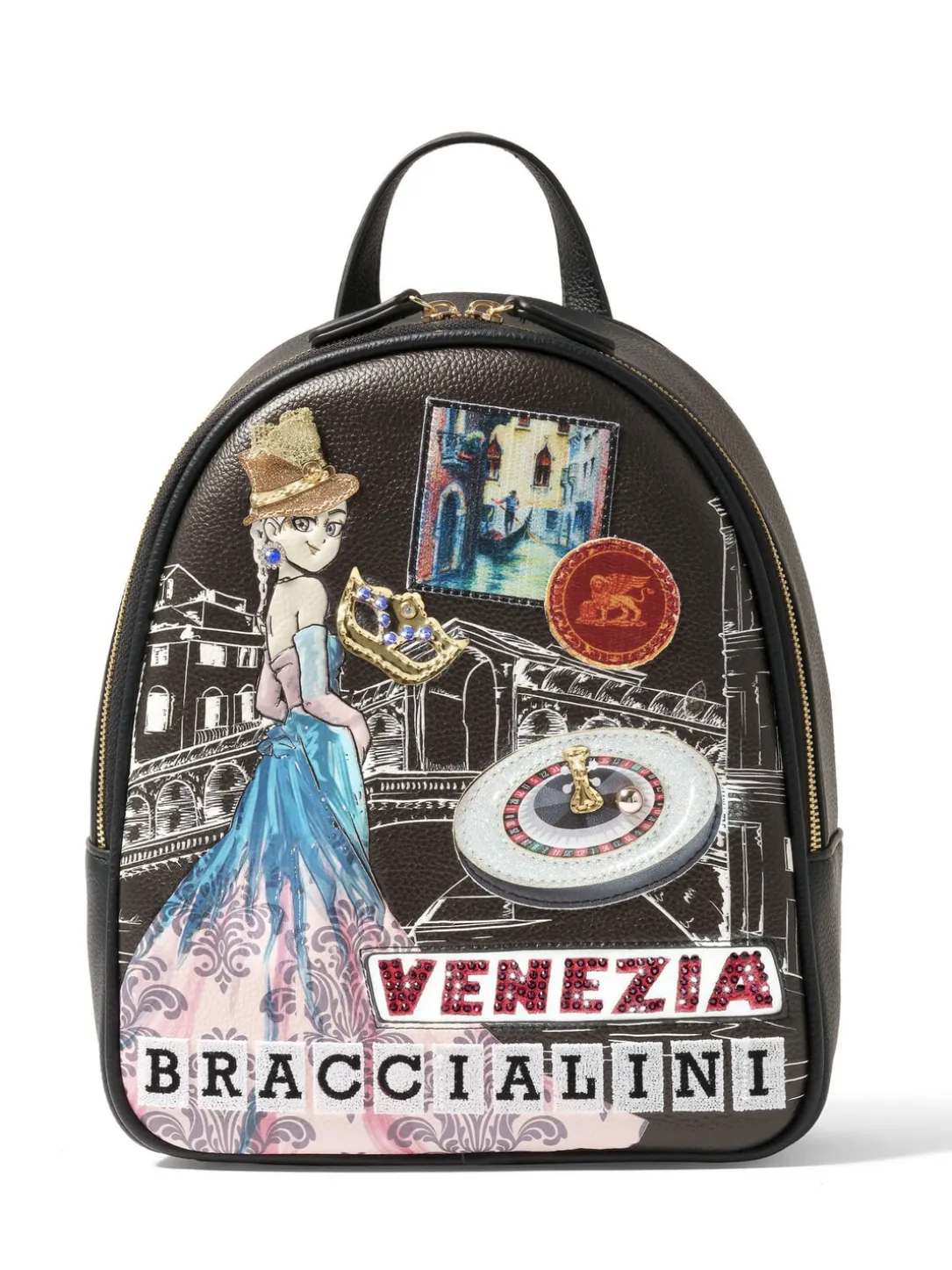 CARTOLINE VENEZIA Zaino tondo