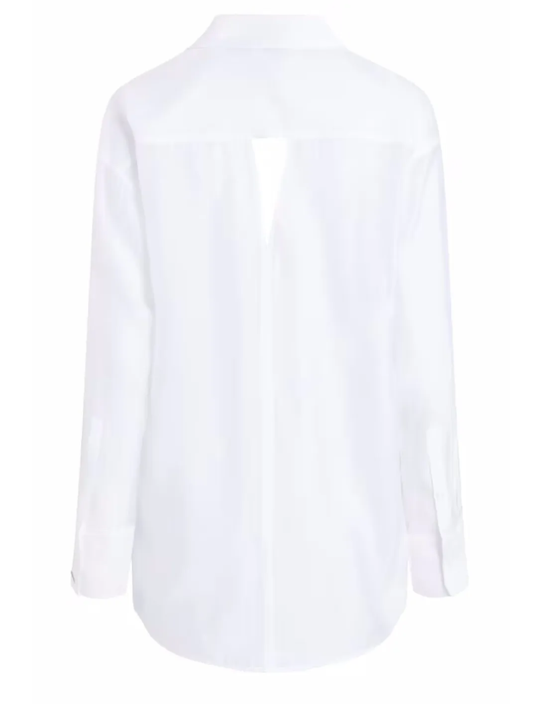 CK Camicia cut out oversize trasparente