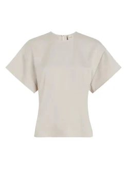 CK Camicia in raso a maniche corte