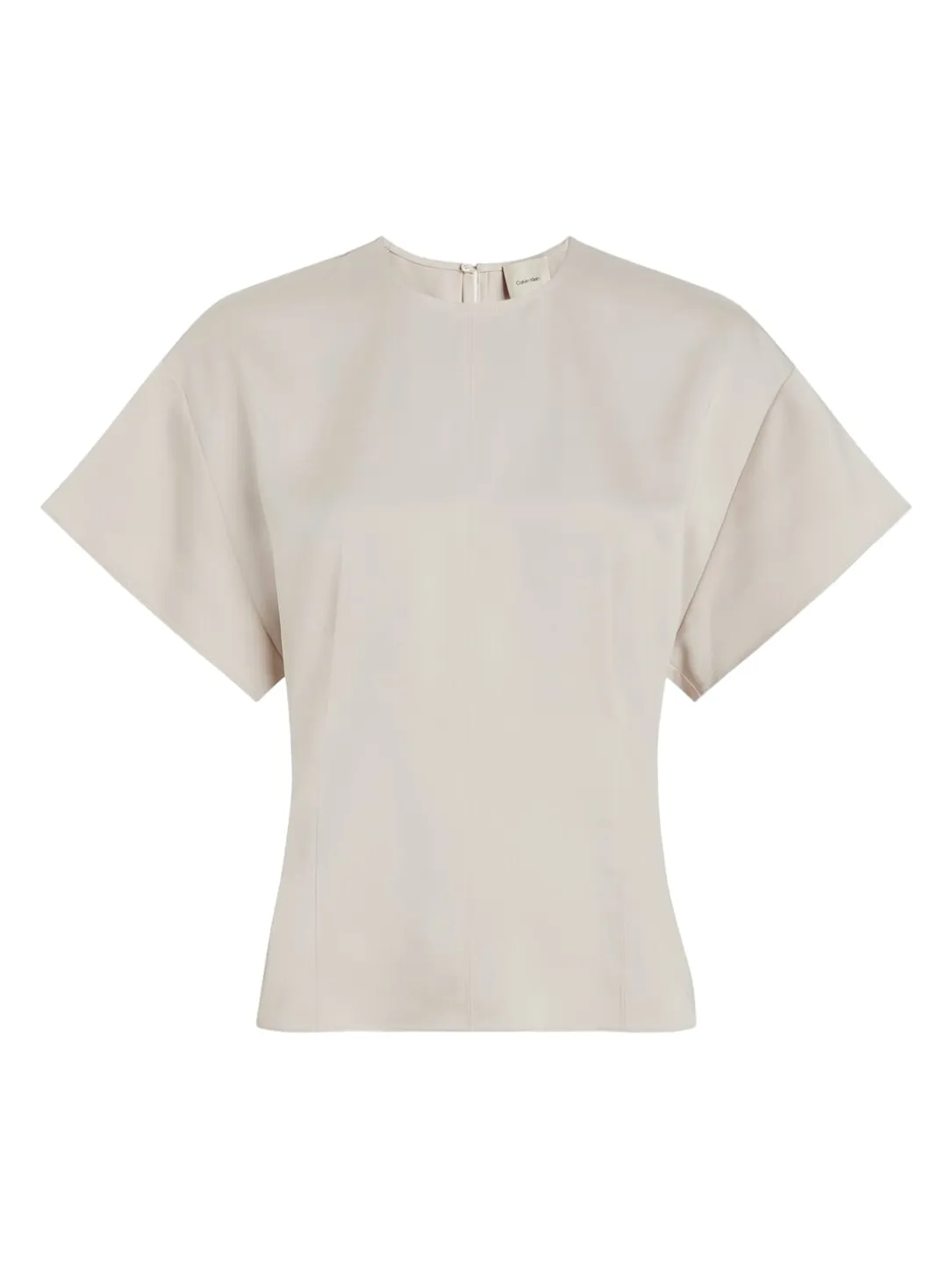 CK Camicia in raso a maniche corte