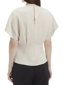 CK Camicia in raso a maniche corte
