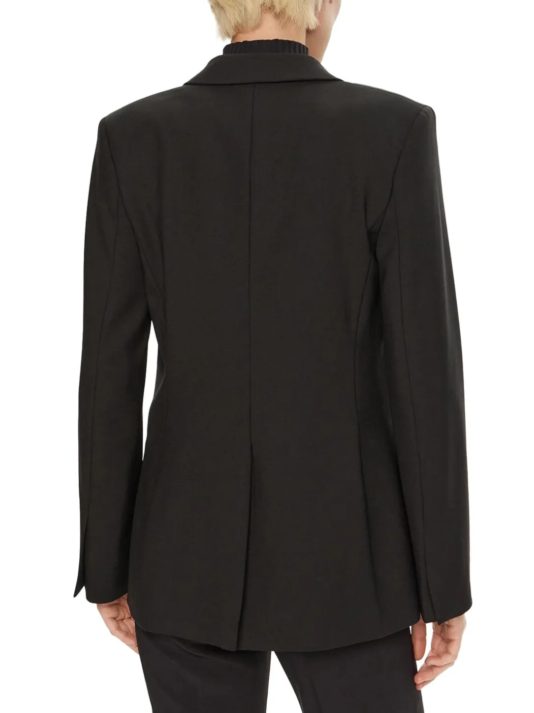 CK Giacca blazer un bottone misto lana
