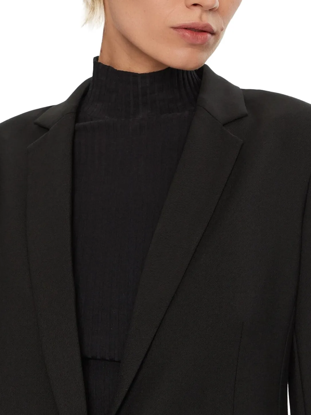 CK Giacca blazer un bottone misto lana