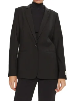 CK Giacca blazer un bottone misto lana
