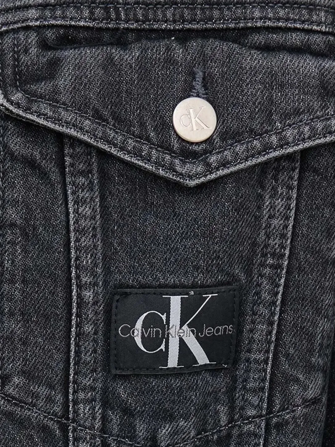 CK JEANS Giubbotto in cotone jeans