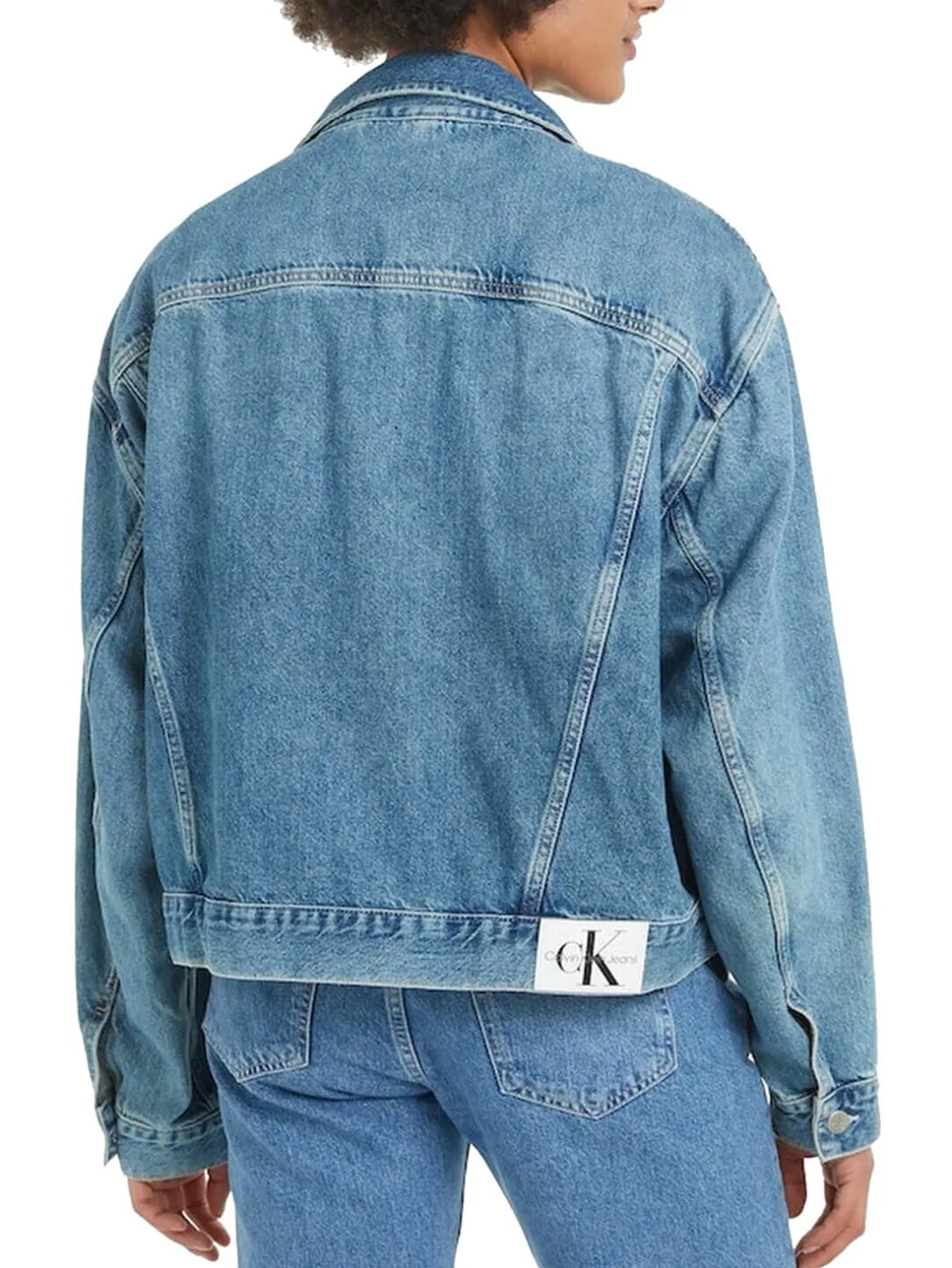 CK JEANS Giubbotto in tela denim