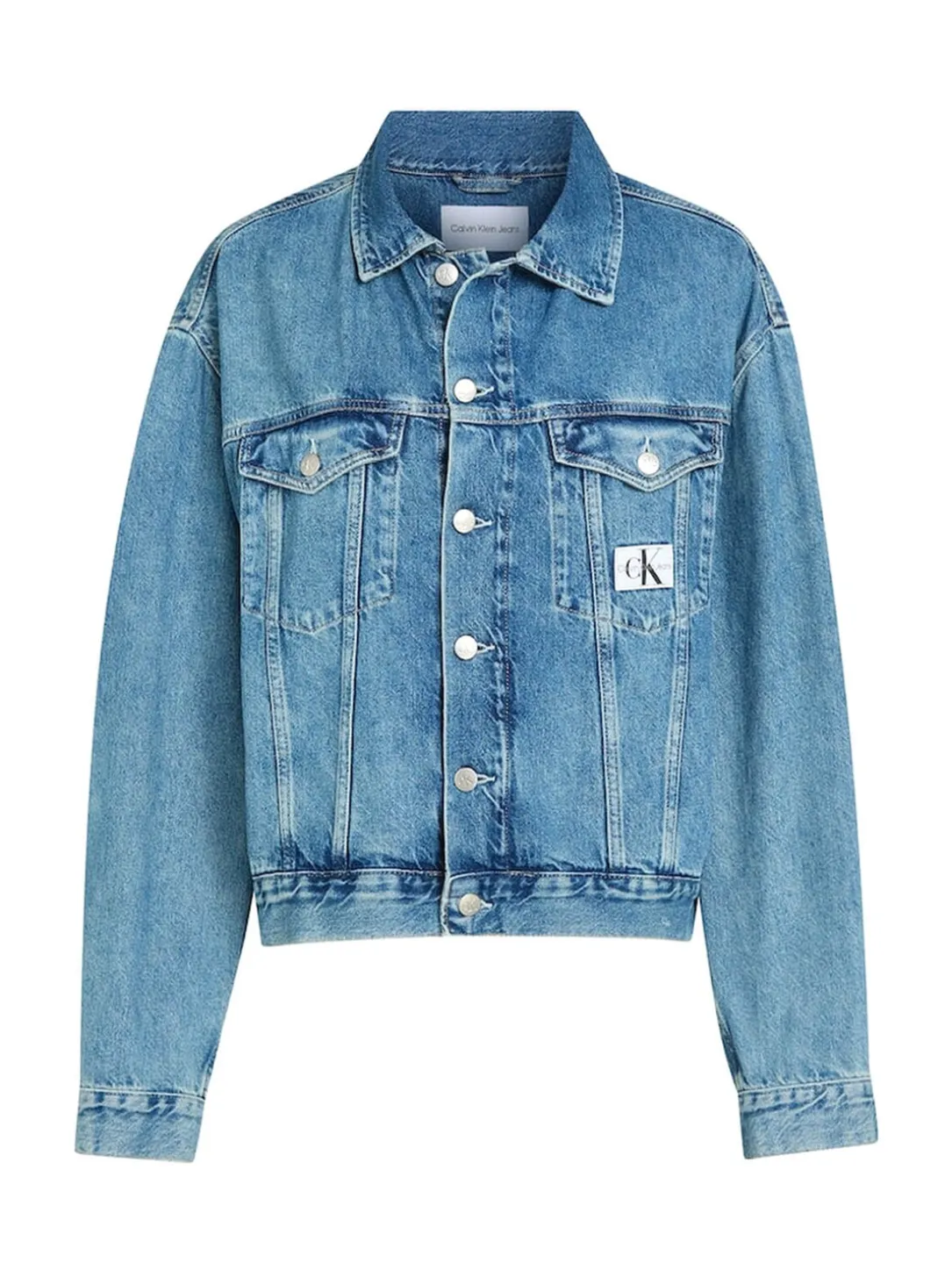 CK JEANS Giubbotto in tela denim