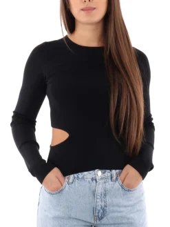 CK JEANS Maglia con cut out laterale