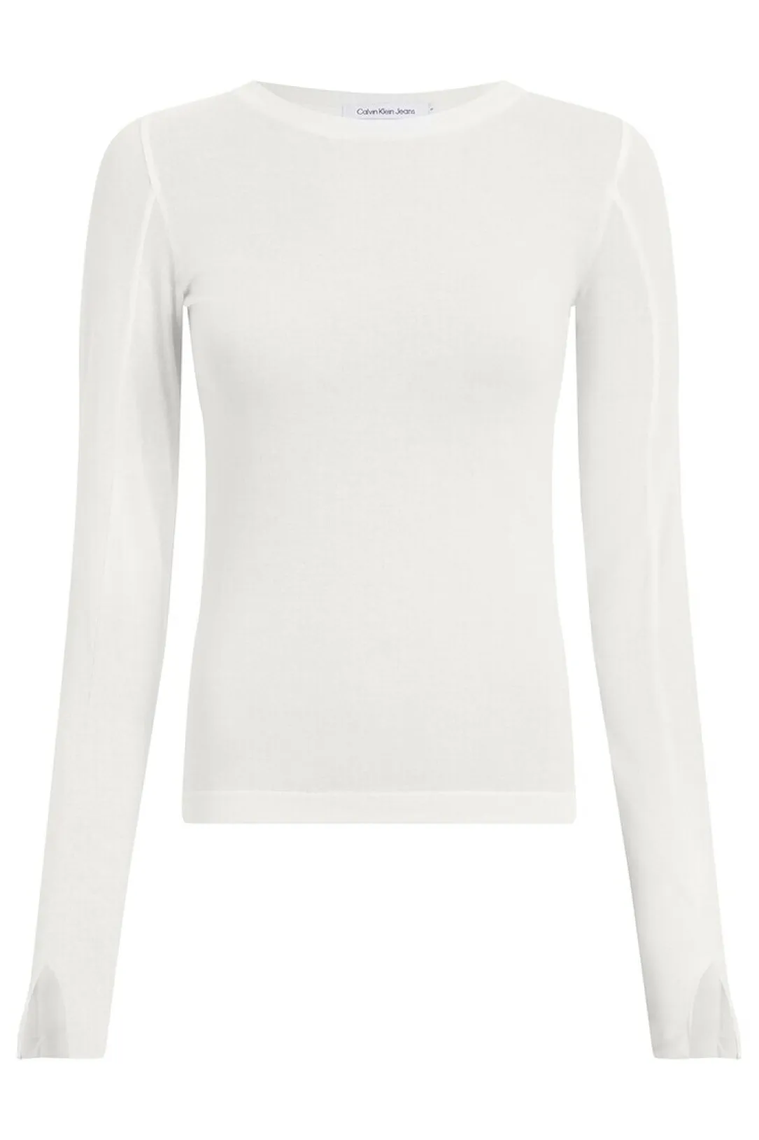 CK JEANS Maglia in cotone a girocollo