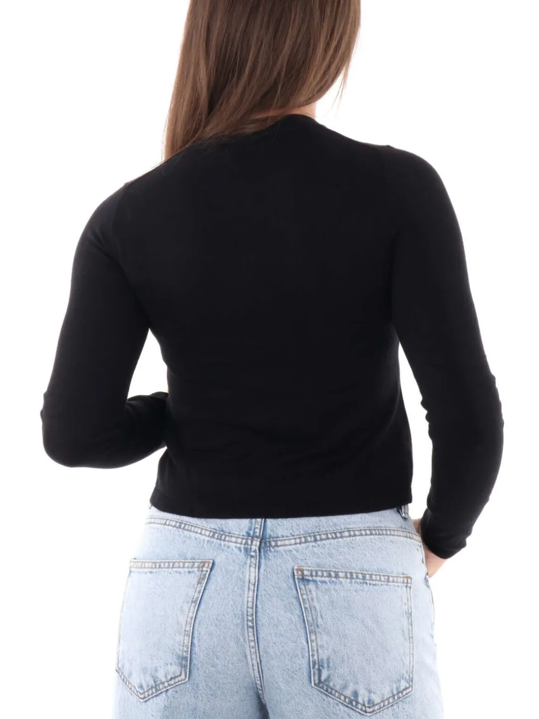 CK JEANS Maglione girocollo corto