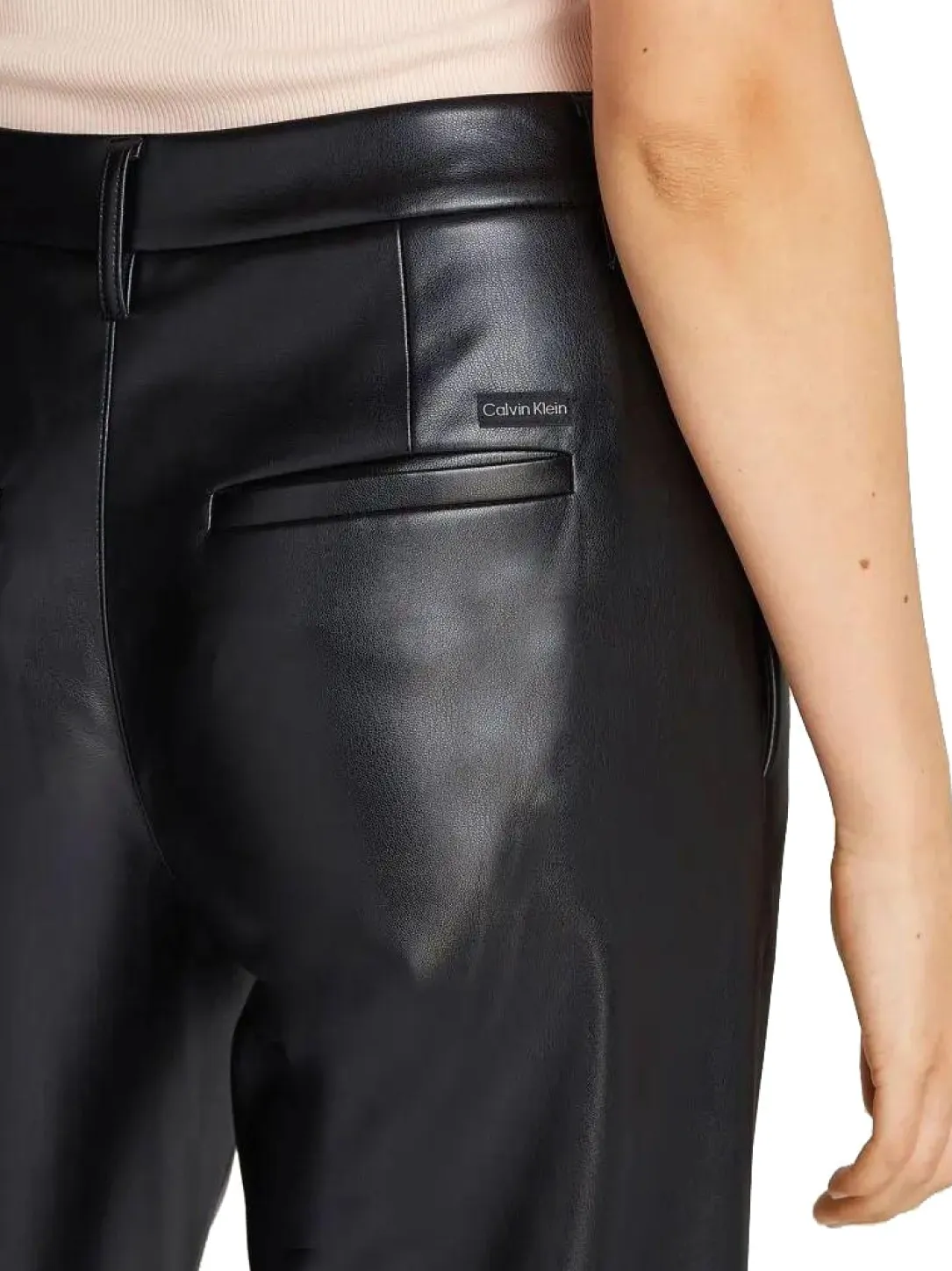 CK JEANS Pantaloni dritti gamba larga