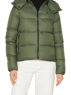 CK JEANS Piumino con cappuccio