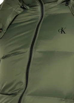CK JEANS Piumino con cappuccio