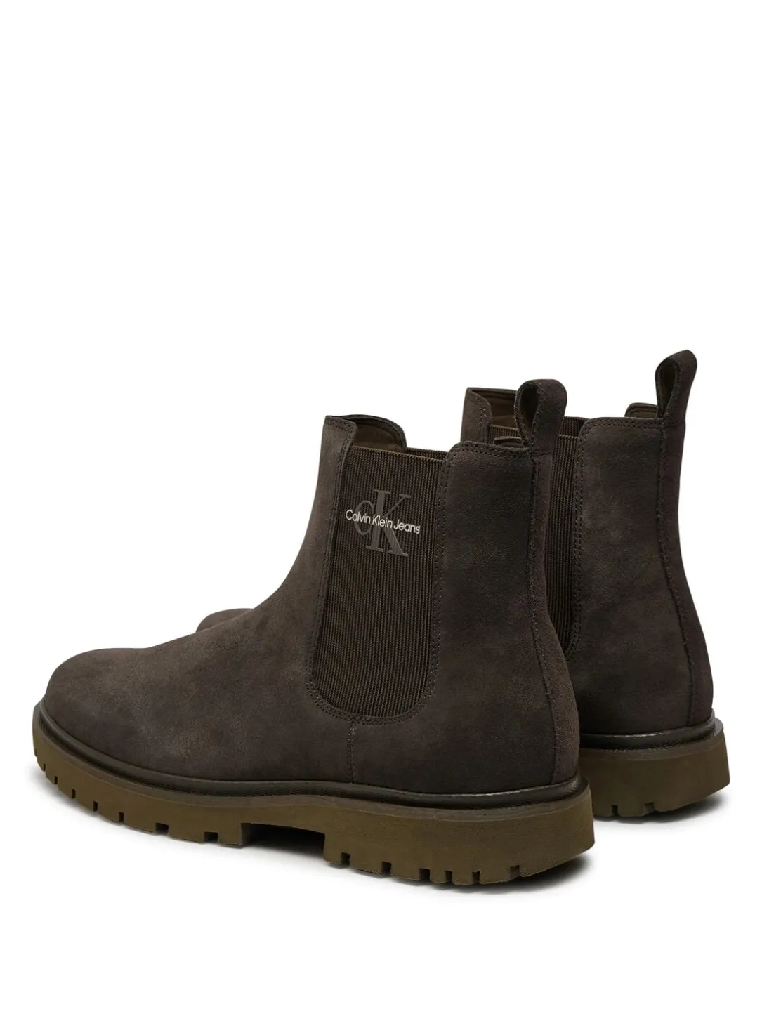 CK JEANS Stivaletti in pelle scamosciata