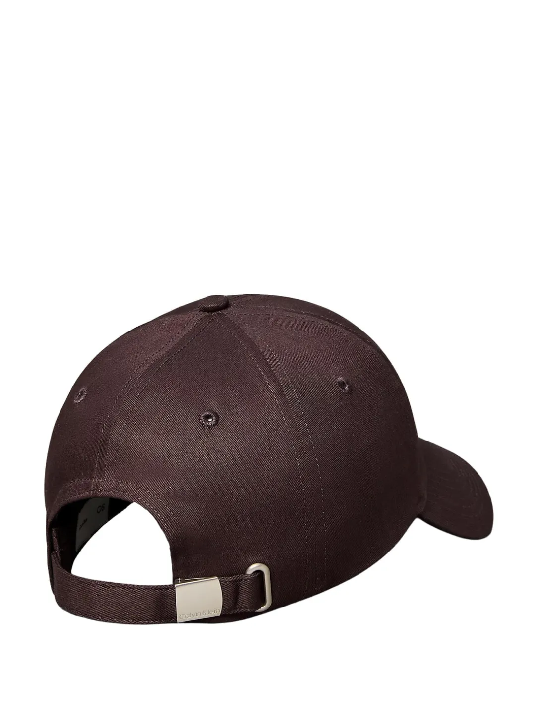 CKJ MONO LOGO Cappello modello baseball in cotone