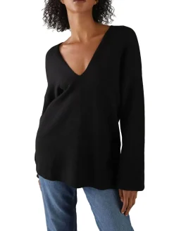 CK Maglione scollo a v maniche ampie