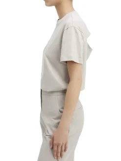 CK T-shirt manica corta cut-out schiena