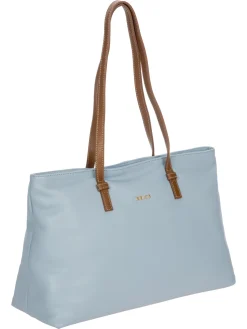 CREMONA S Borsa shopping in pelle, a spalla