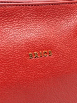 CREMONA S Borsa shopping in pelle, a spalla