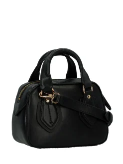 DAPHNE Borsa mini bauletto in pelle con tracolla