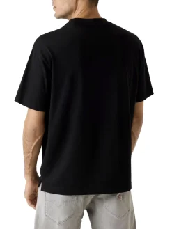 DIAMANTE LOGO T-shirt oversize a manica corta