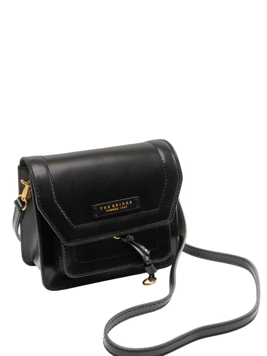 ELBA Borsa in pelle con flap a tracolla