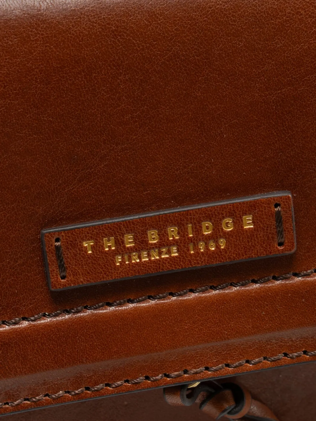 ELBA Borsa in pelle con flap a tracolla