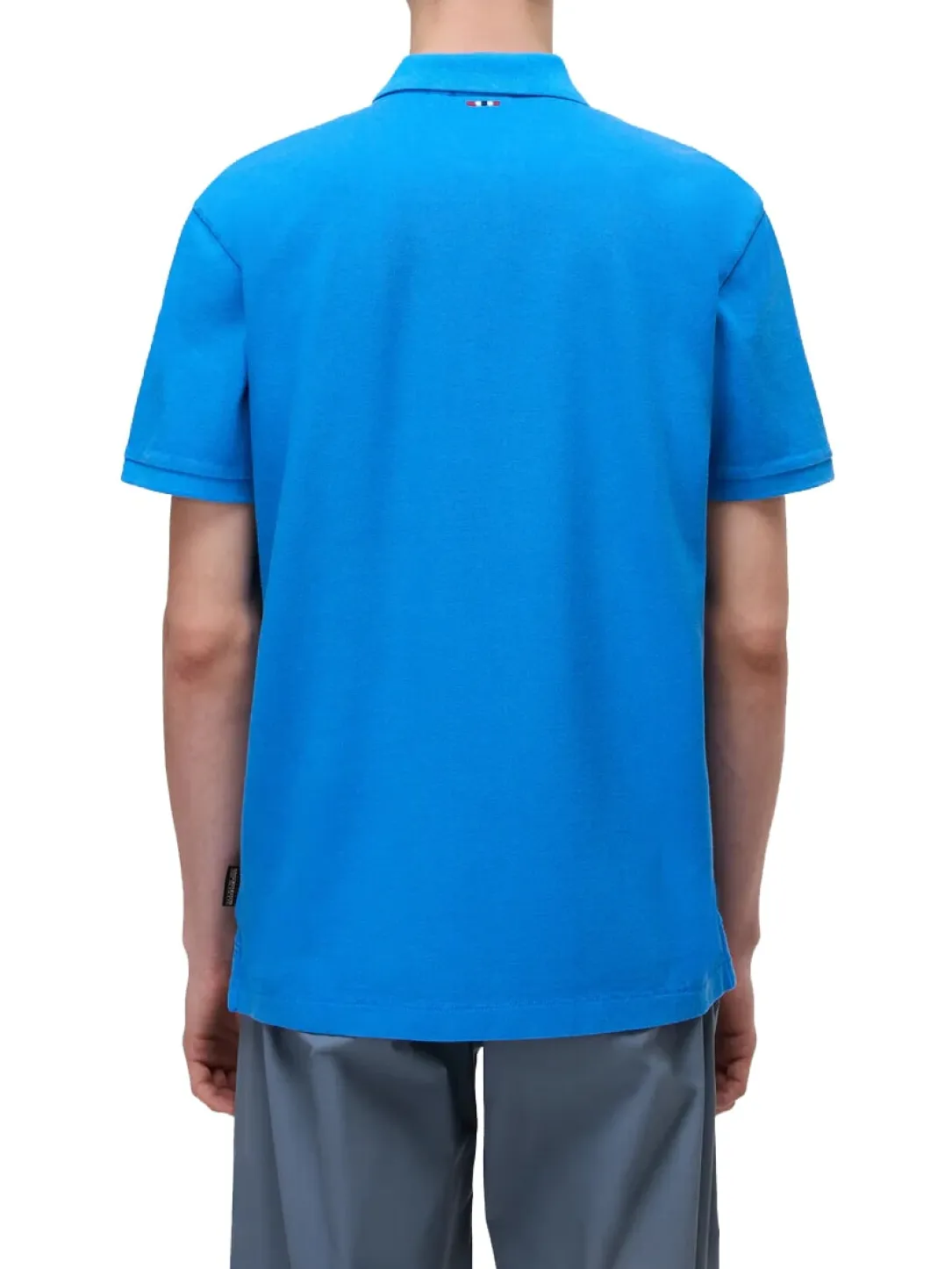 ELBAS JERSEY Polo cotone micrologo