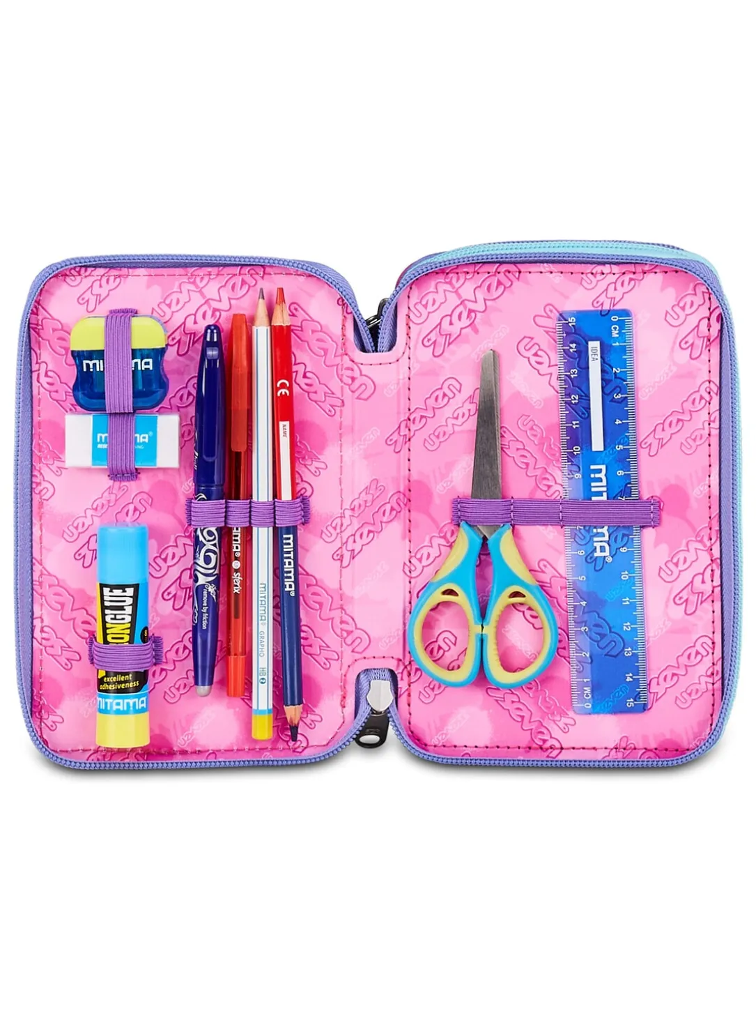 ELECTRICVIBE GIRL Astuccio con Kit Scolastico