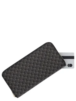 EMBLEM AOP Portafoglio zip around