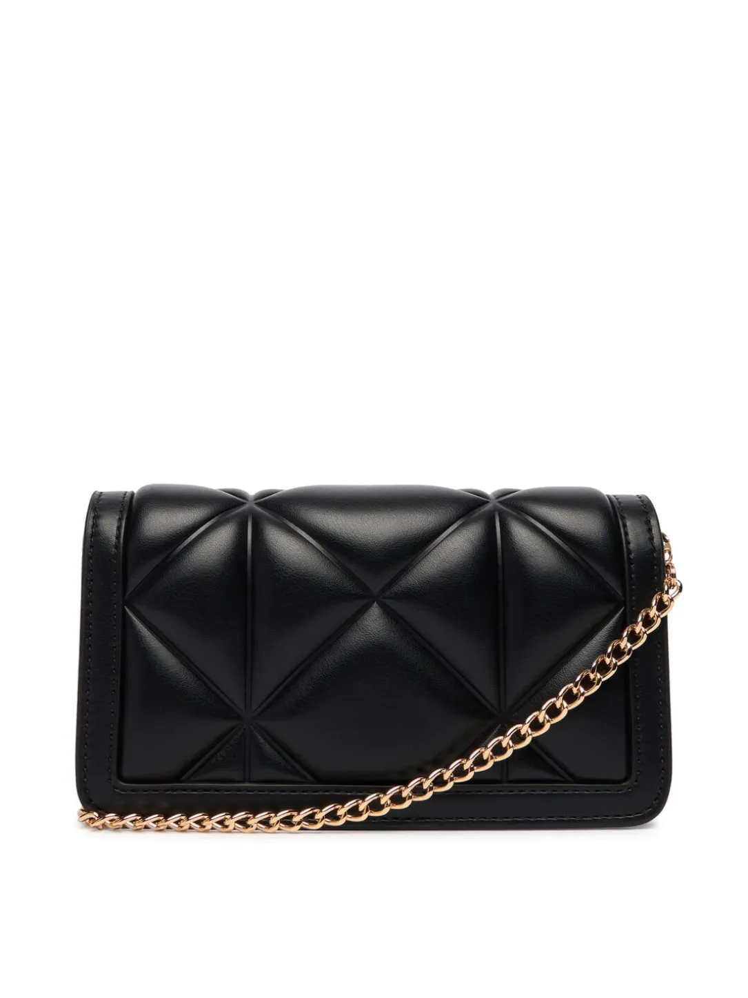 EMBOSSED Pochette mini tracolla metallo