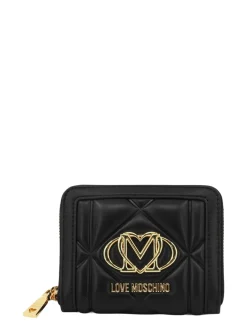 EMBOSSED QUILTED Portafoglio medio, ziparound