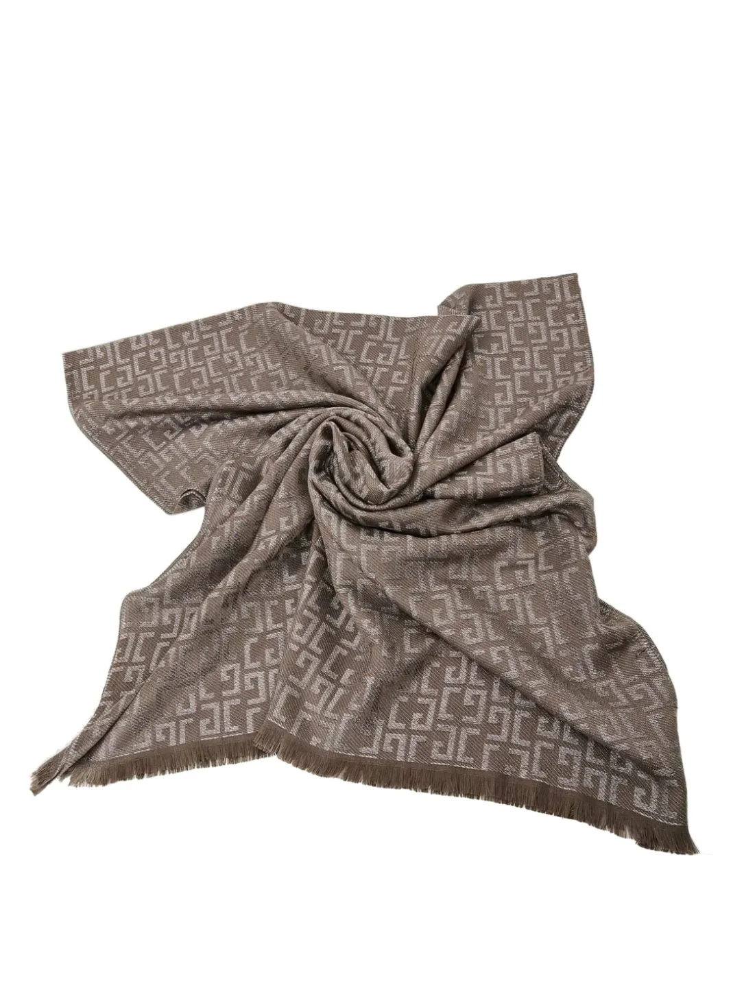 ESTELLE Sciarpa filato lurex logo all over