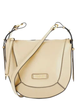 FEDORA Borsa tracolla in pelle con flap