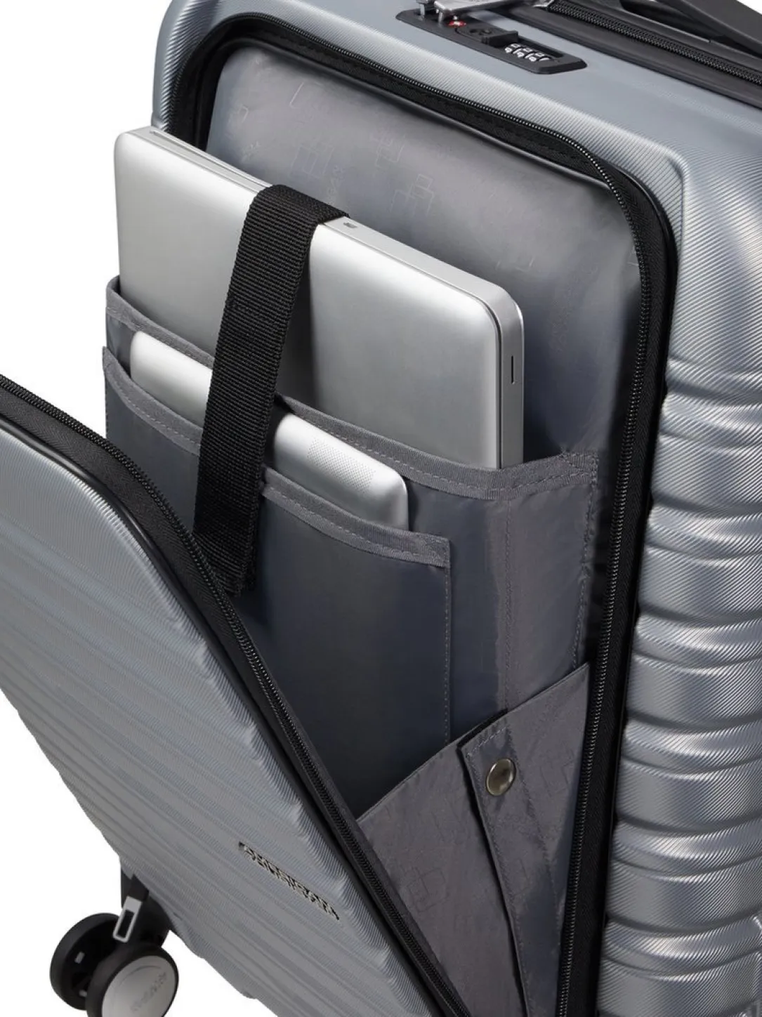 FLASHLINE Trolley cabina con tasca porta pc 15.6"