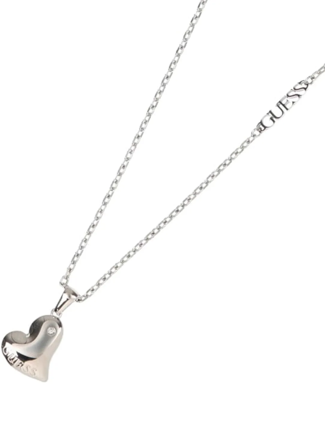FLUID HEARTS Collana in acciaio
