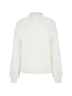 FUZZY TAKARA Maglione collo alto cut out